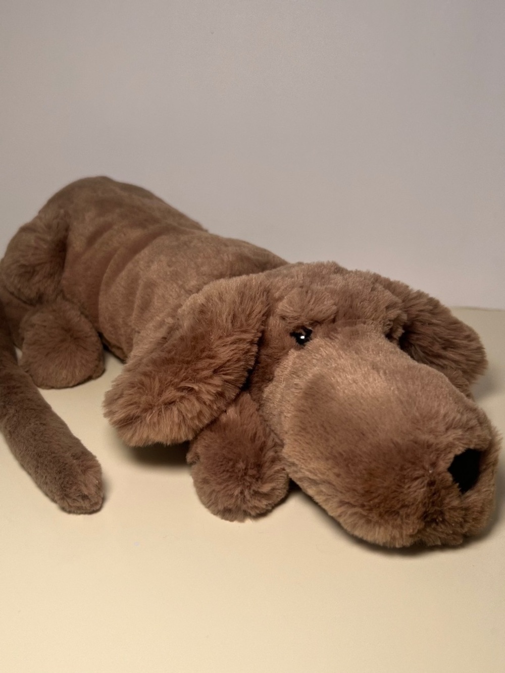 Henry The Hound Jellycat Dog Long Tail Rare Retired Brown Puppy Dog